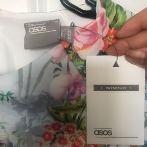 Asos maternity dress